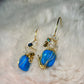Sky Tide: Howlite Earrings, earring, and pendant set ￼