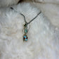 Feline Focus:    cat’s eye pendant (set available)
