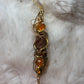 Solar Spell: goldstone pendant                      (set available)
