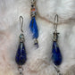 Queen of the night: lapis pendant (set available )￼