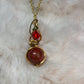 Ember Rise: Sunstone pendant (set available)￼