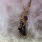 Midnight Crown:  Amethyst Pendant (set available)