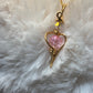 Glinda — Light of the Heart; crackle  quartz crystal Set