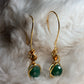 Evergreen Queen: Nephrite earring/pendant set