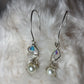 Moon Secrets:    Pearl Earrings