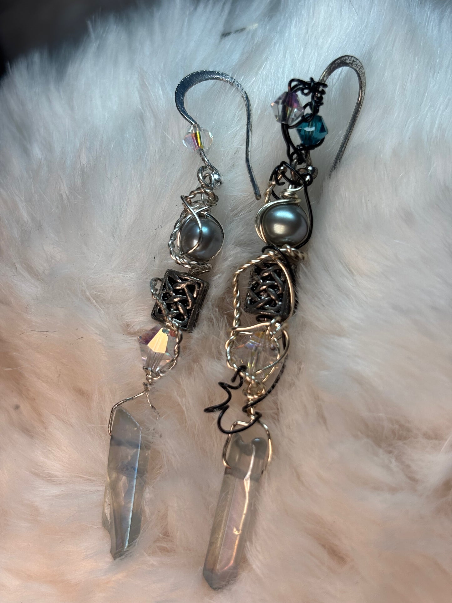 Celtic Starfall Talisman Earrings