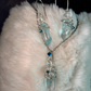 Frozen waters of the first age: earrings (set available)
