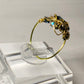 Alexandrite rhinestone ring