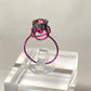 Purple Dreams rhinestone ring