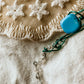 Turquoise mini earcuff