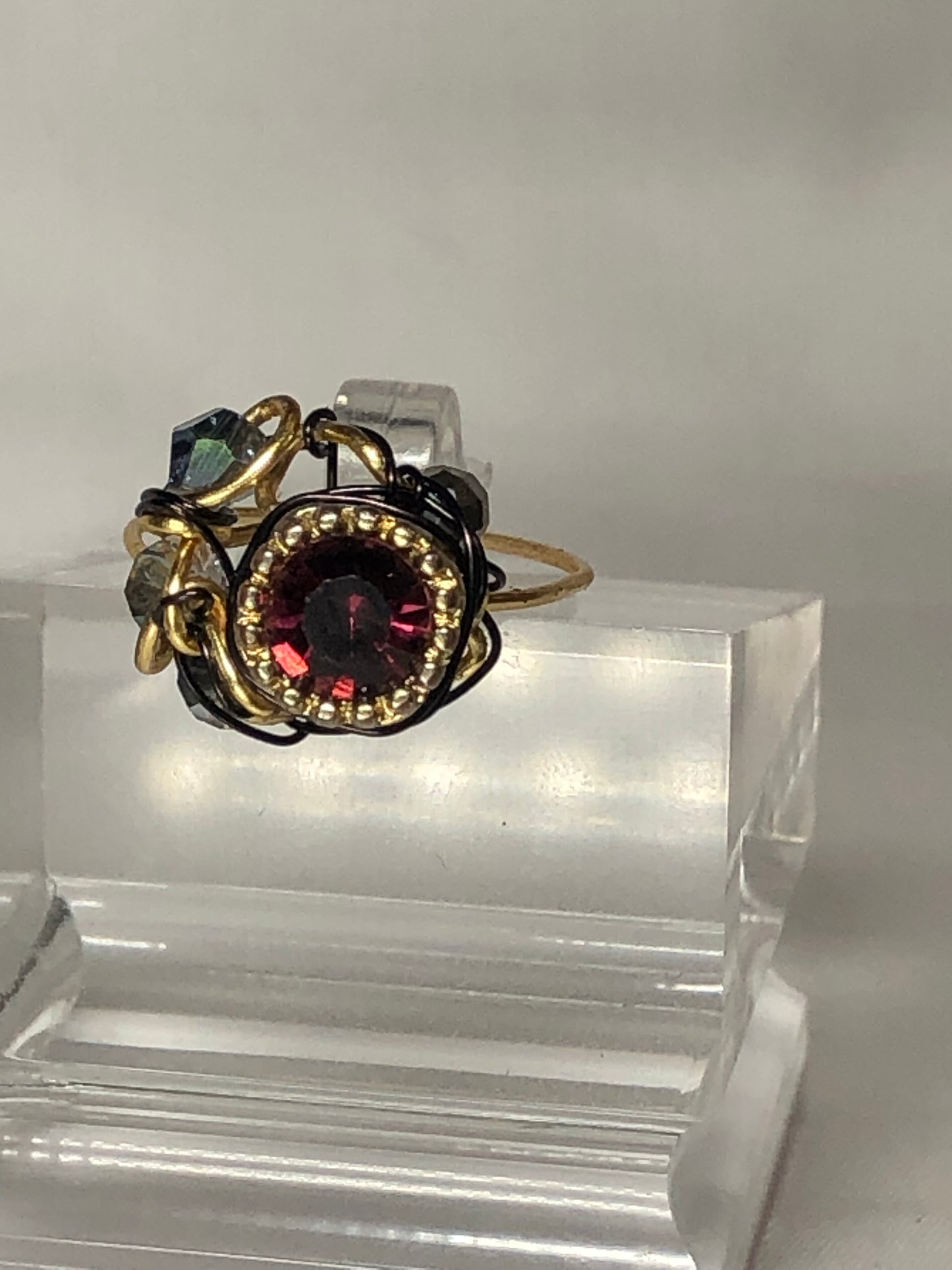 Eclectic Amethyst Ring