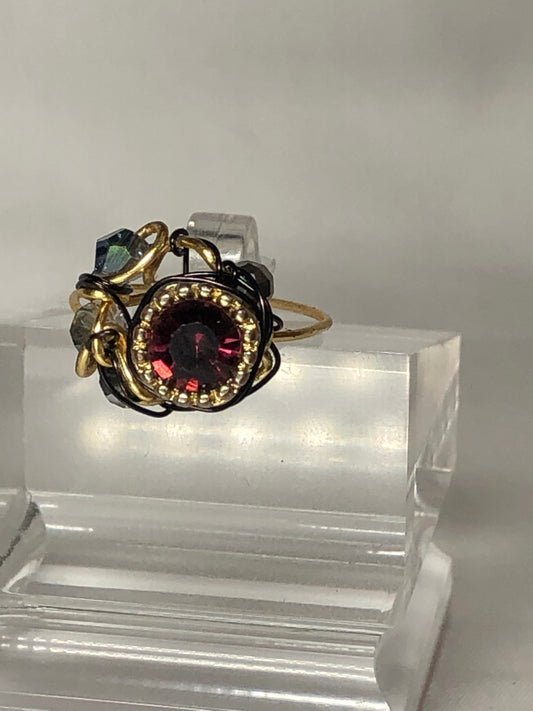 Eclectic Amethyst Ring