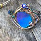 Peacock ore bracelet