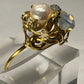 Sea Pearl with Moonstone Ring