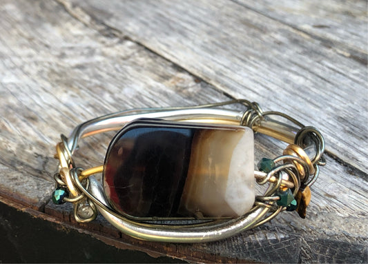 Brown Agate bracelet