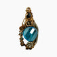 Mesmerizing Multi faceted blue crystal