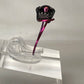 Purple rhinestone ring