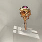 Rhinestone Geode Ring