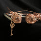 Morganite rhinestone