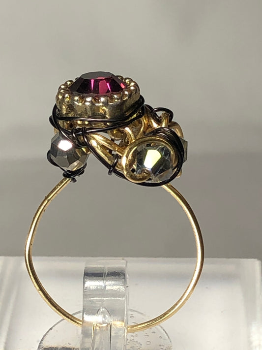 Eclectic Amethyst Ring