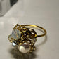 Sea Pearl with Moonstone Ring