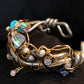 Crystal turquoise bracelet
