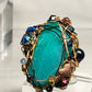 Teal Agate Ring