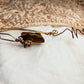 Sagittarius Goldstone Earcuff