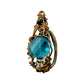 Mesmerizing Multi faceted blue crystal