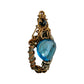 Mesmerizing Multi faceted blue crystal