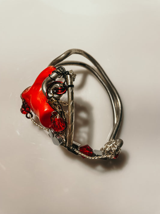 Red Coral Heart