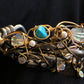 Crystal turquoise bracelet