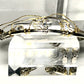 Opalescent rhinestone bracelet